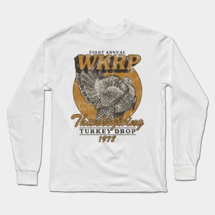 WKRP Thanksgiving Turkey Drop Long Sleeve T-Shirt